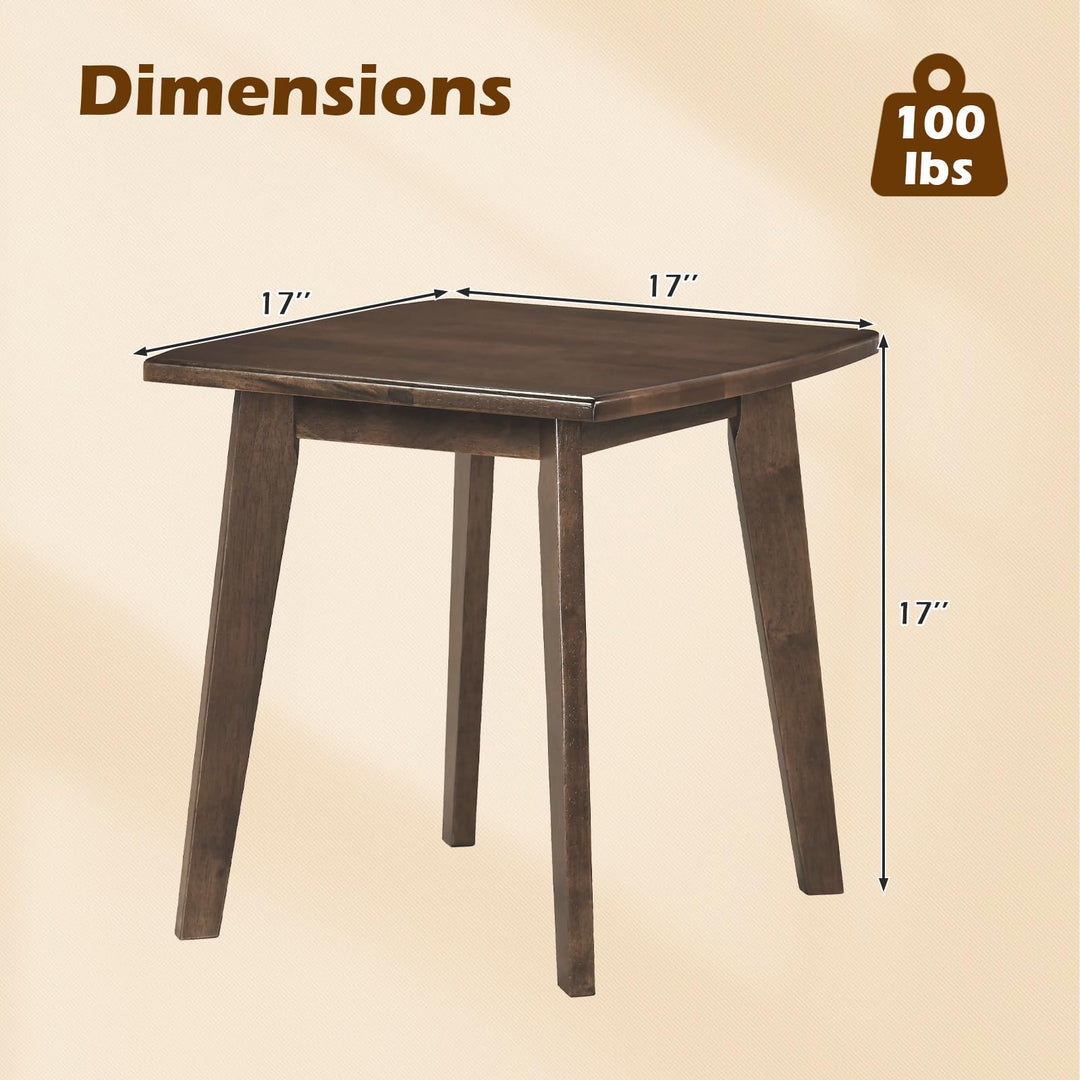 Giantex Modern Square Side Table Set of 1/2