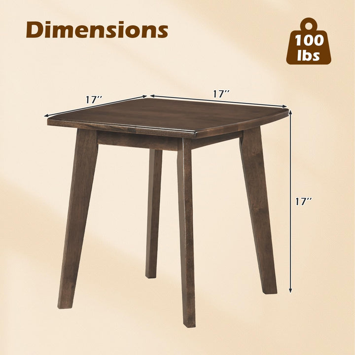 Giantex Modern Square Side Table Set of 1/2