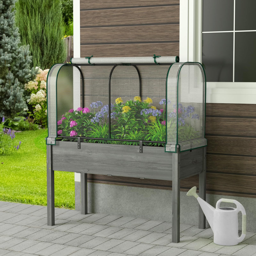 Giantex Raised Garden Bed with Cover