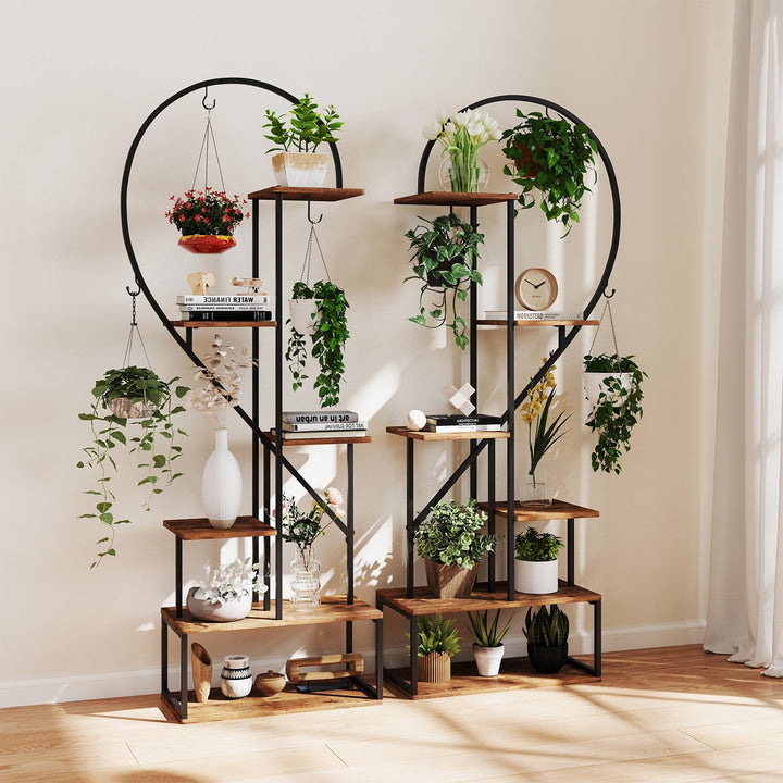 Giantex 6 Tier Tall Plant Stand Indoor for Living Room Balcony Patio Art Studio