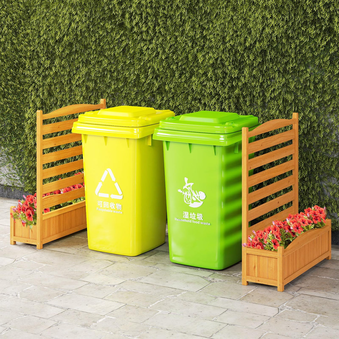 Giantex Air Conditioner Fence Outdoor