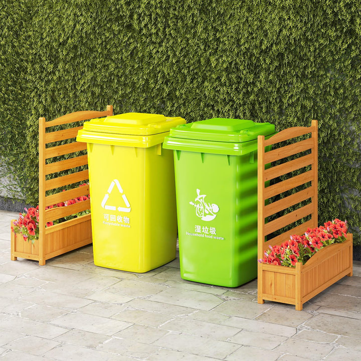 Giantex Air Conditioner Fence Outdoor