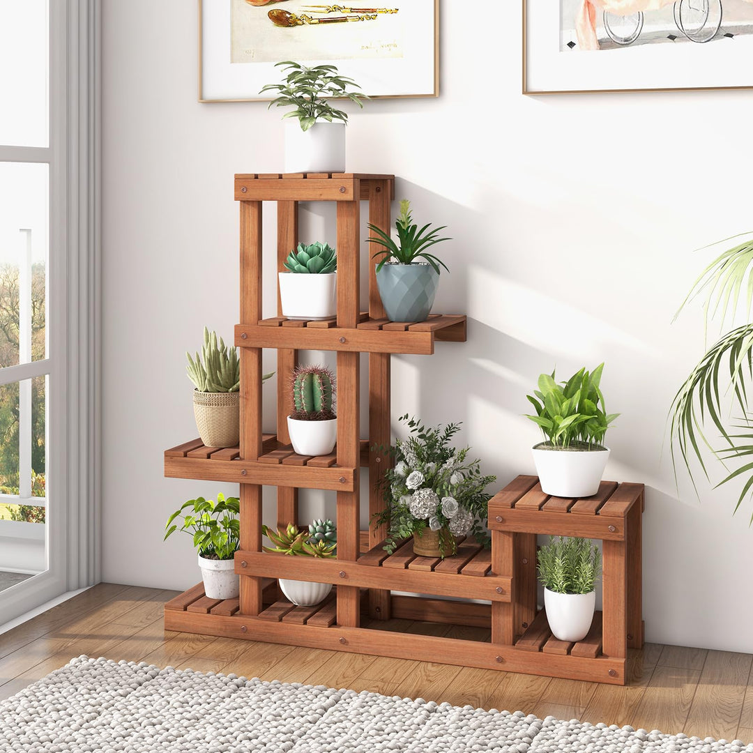 Giantex 6 Tier Wood Plant Stand