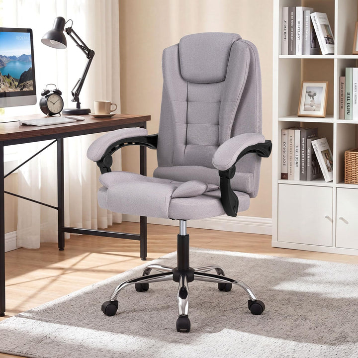 Giantex Office Executive Chair | Ergonomic Big High Back Computer Chair with Linkage Armrests