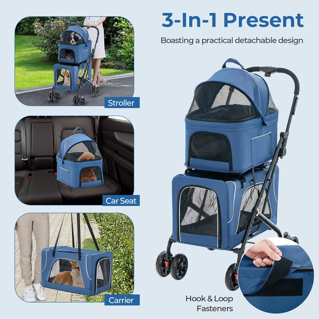 dog carrier stroller Giantex Double Dog Stroller