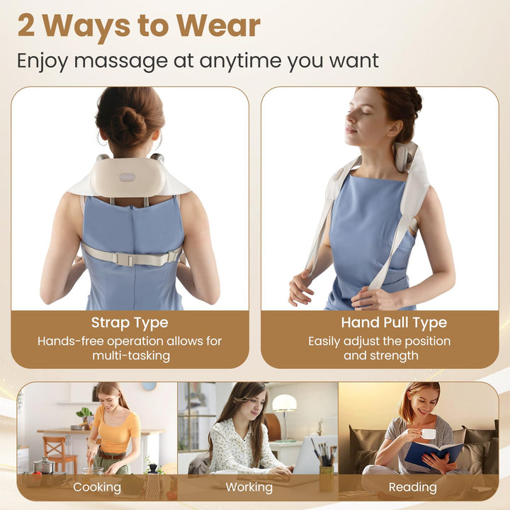 Giantex Back Massager for Pain Relief for Back Shoulder Leg