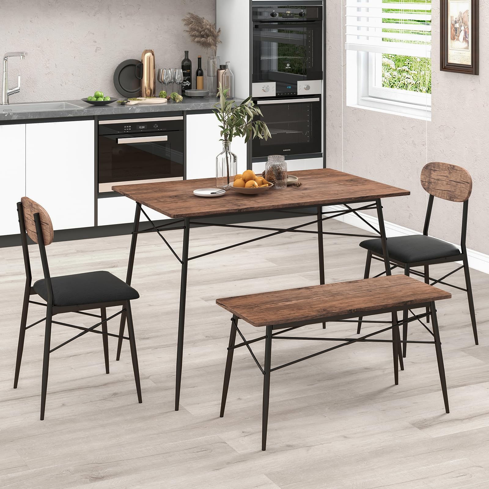 Giantex Dining Table Set for 4