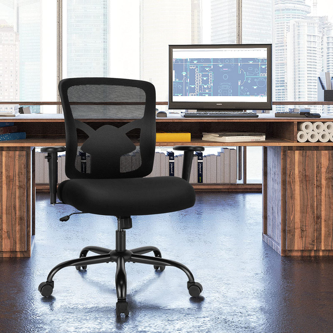 Giantex 400LBS Mesh Big and Tall Office Chair Swivel Task Chair