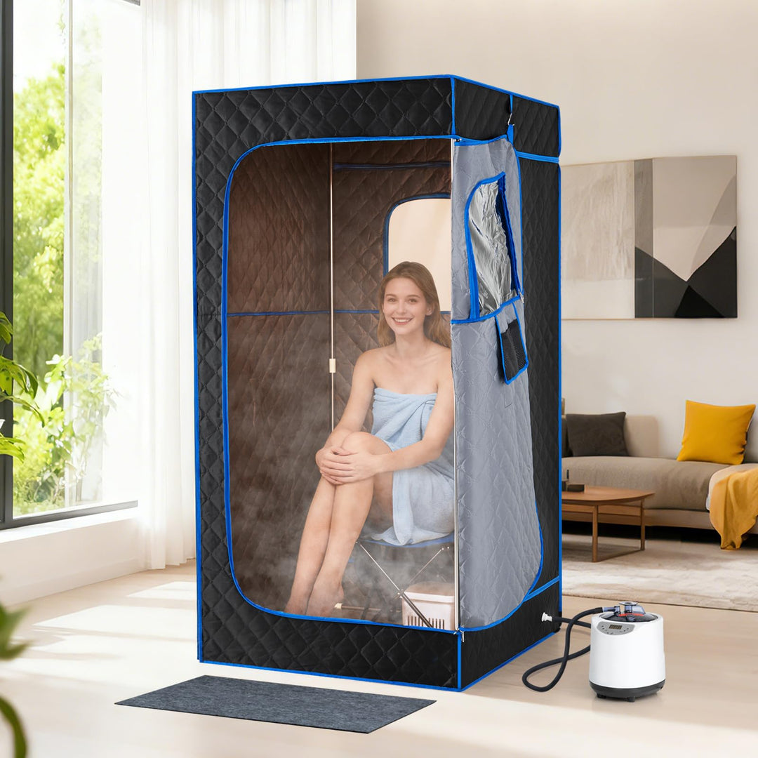 Giantex Portable Steam Sauna Box Full Body Sauna Tent(35" x 35" x 71")