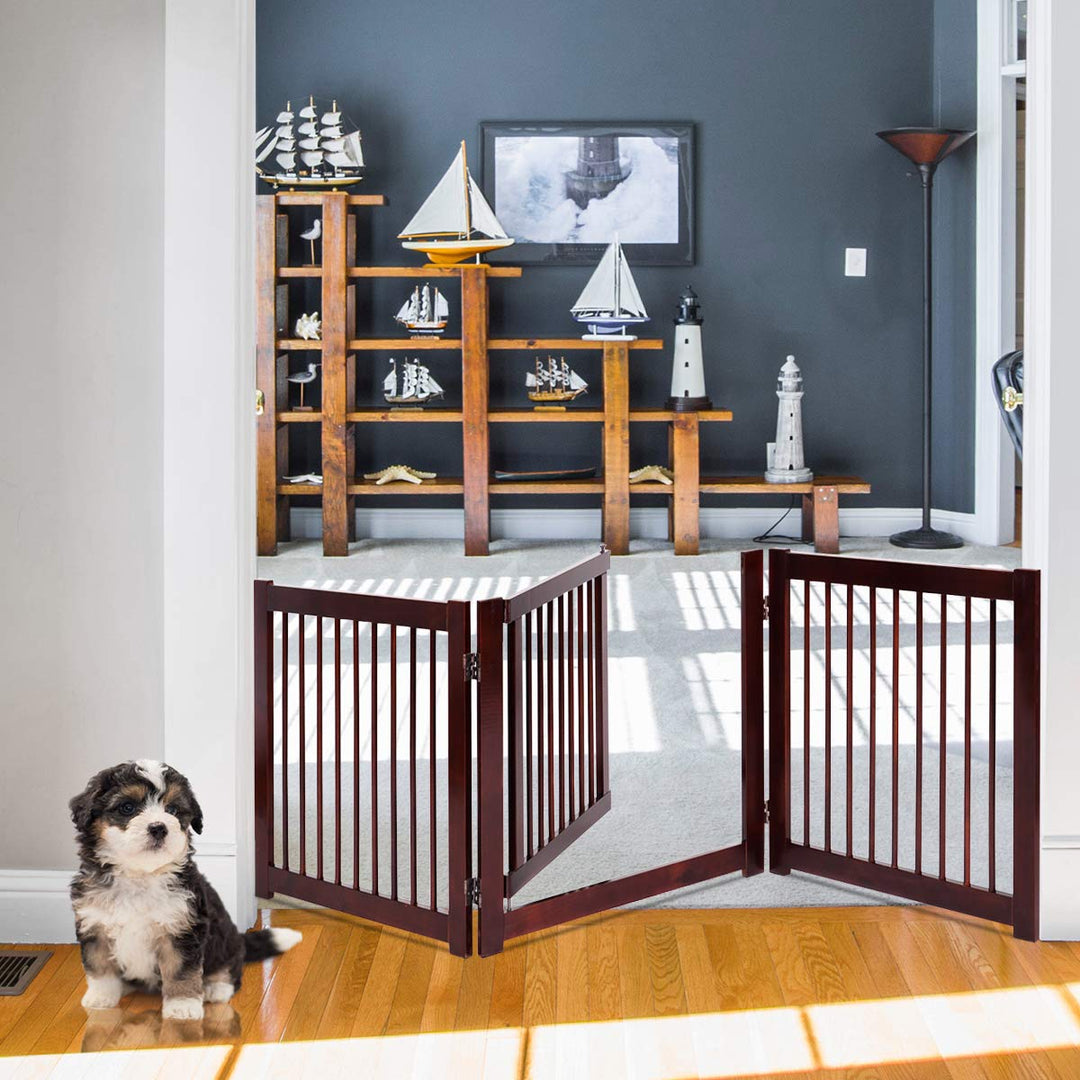 24 inch Configurable Dog Gate with Door