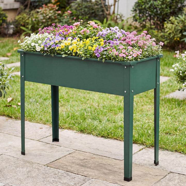 Vegetables and Flowers Growing Container for Indoor and Outdoor Use (40”x16”x32”)