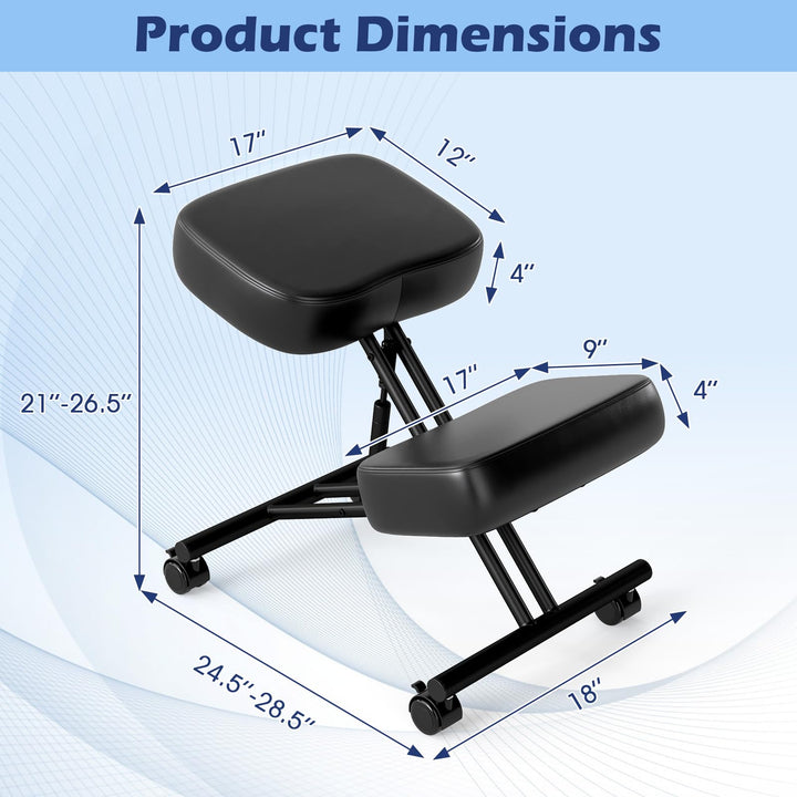 Giantex Ergonomic Kneeling Chair for Office