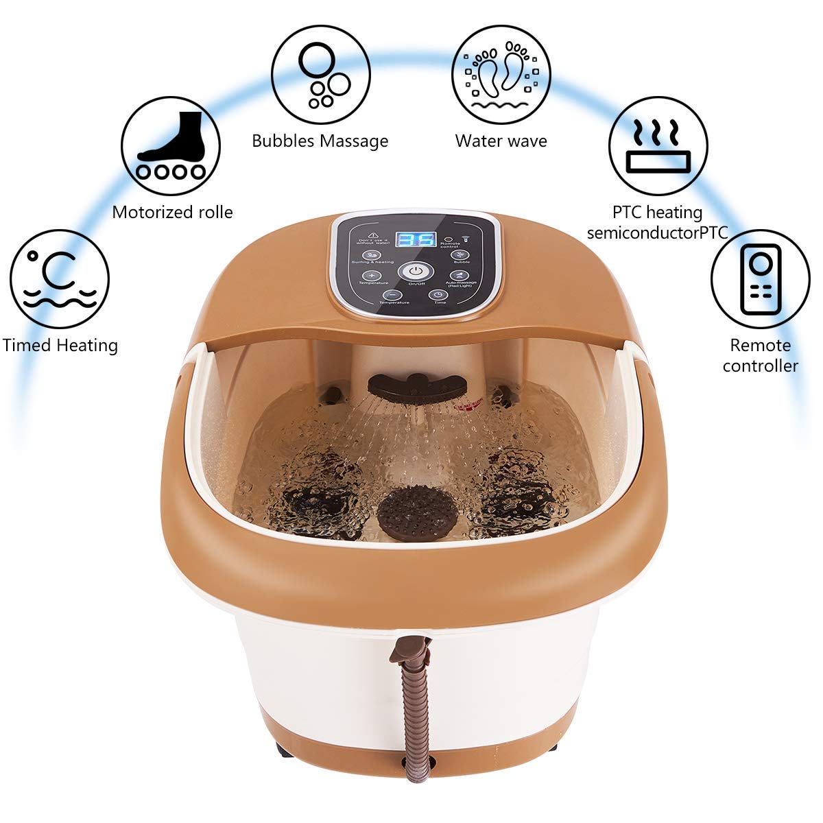  All in One Foot Spa Bath Massager - Giantex