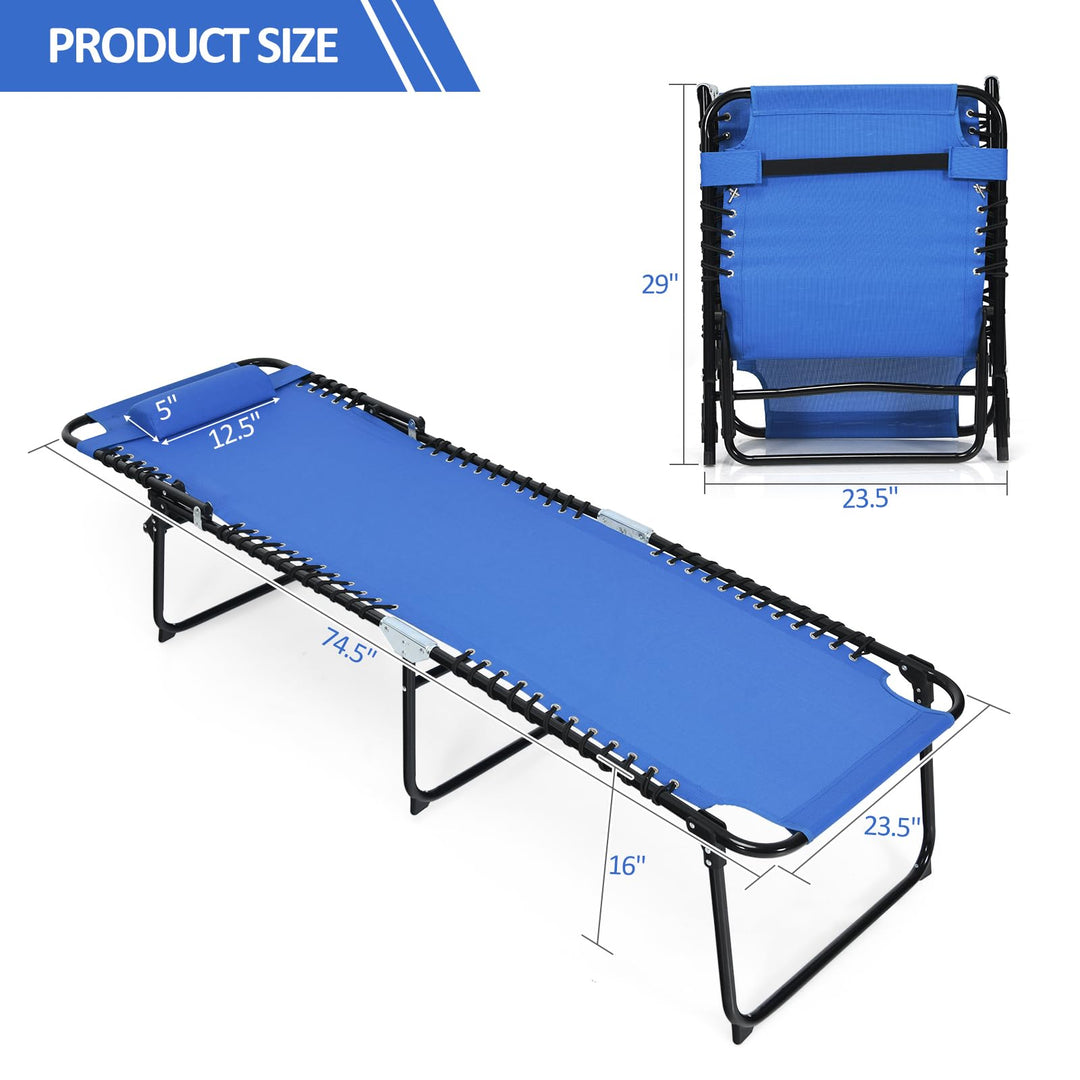 Giantex Chaise Lounge Chair Outdoor - Patio Lounge Chair