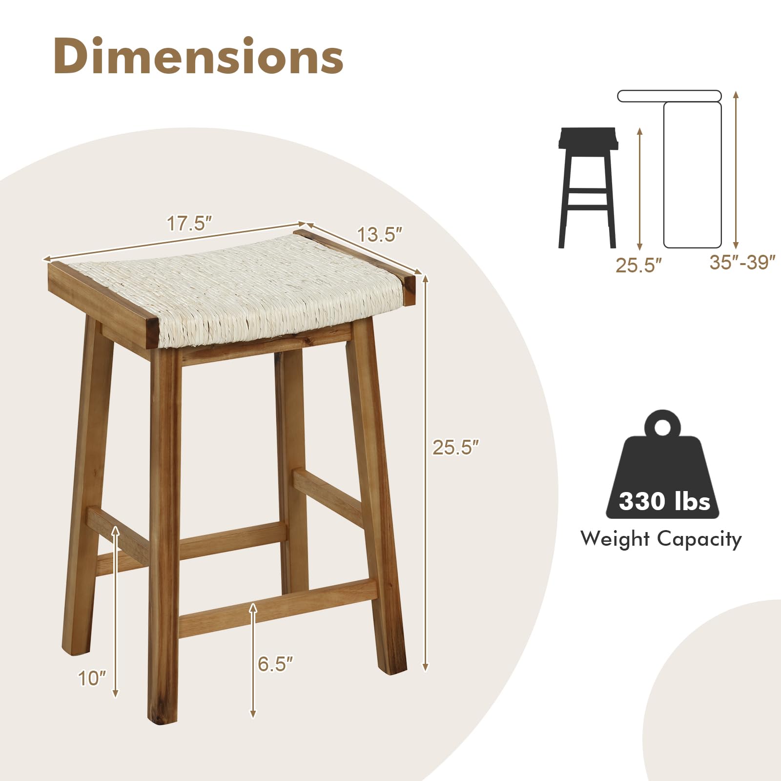 Giantex Bar Stools Set