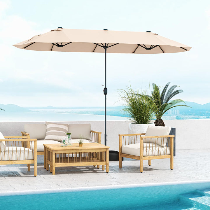 Giantex 13ft Large Patio Umbrella with Base – Giantexus