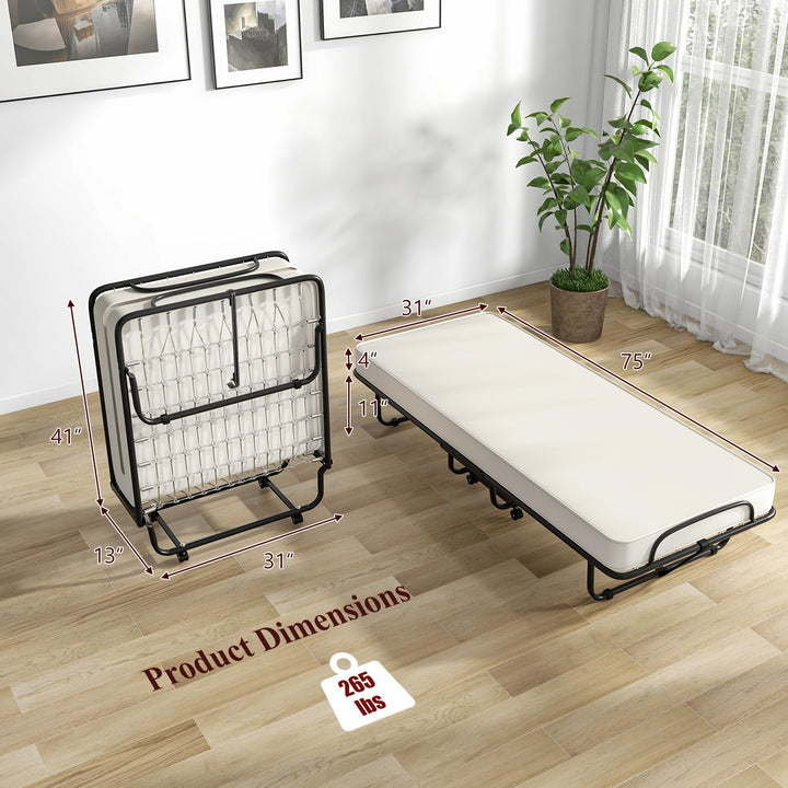 Giantex Folding Bed with Mattress