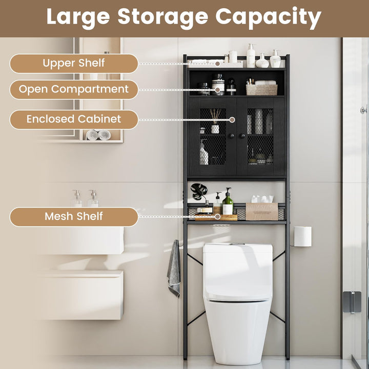 Giantex Over The Toilet Storage Cabinet for Laundry Room
