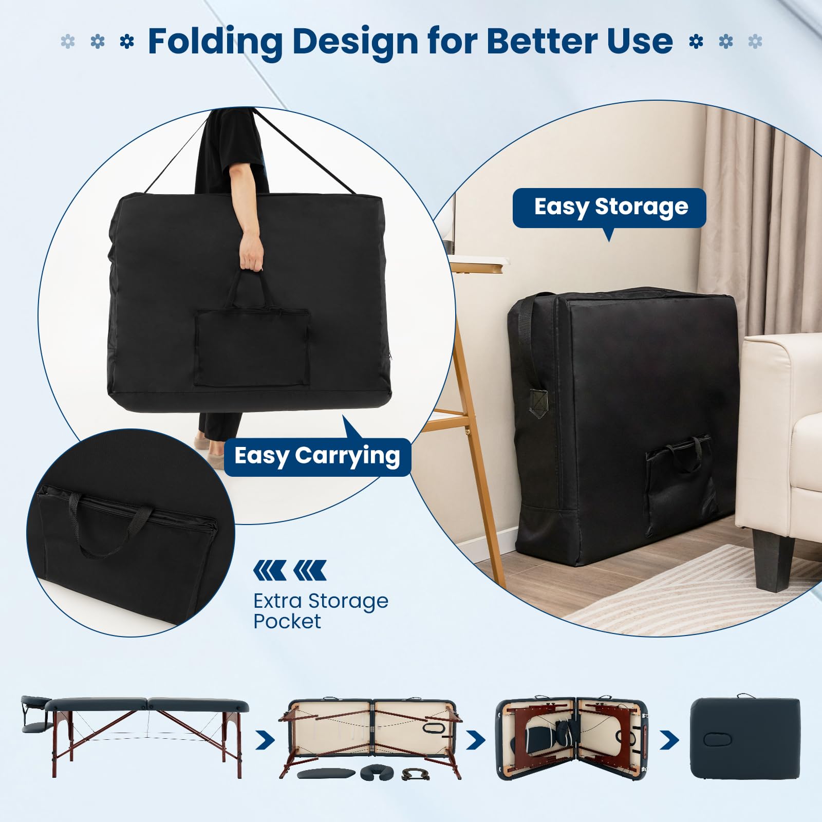 Giantex Portable Folding Massage Table