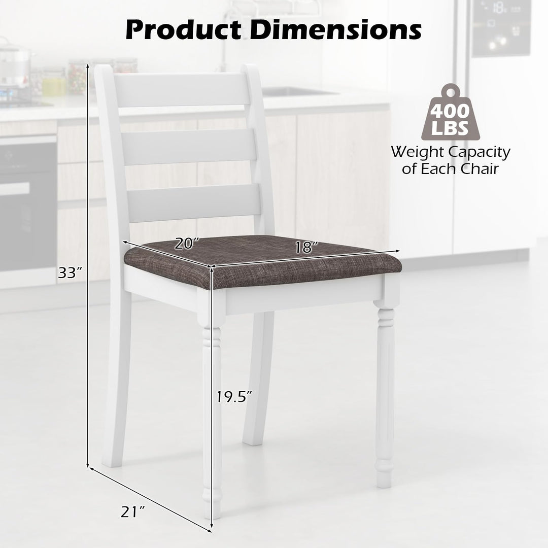 Giantex Wooden Dining Chairs Set