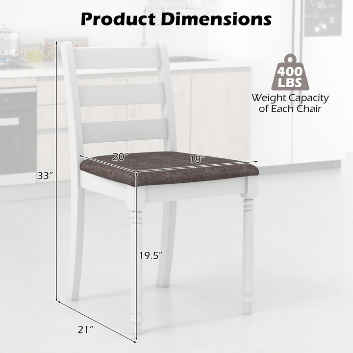 Giantex Wooden Dining Chairs Set