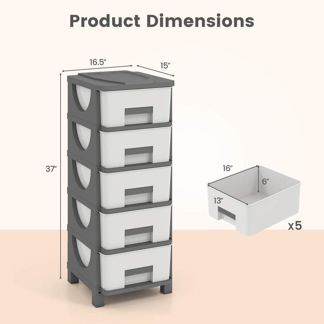 Giantex 5-Drawer Storage Organizer (1/2)