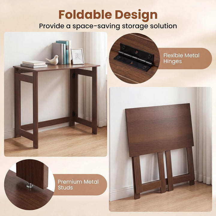 Giantex 32" Folding Console Table