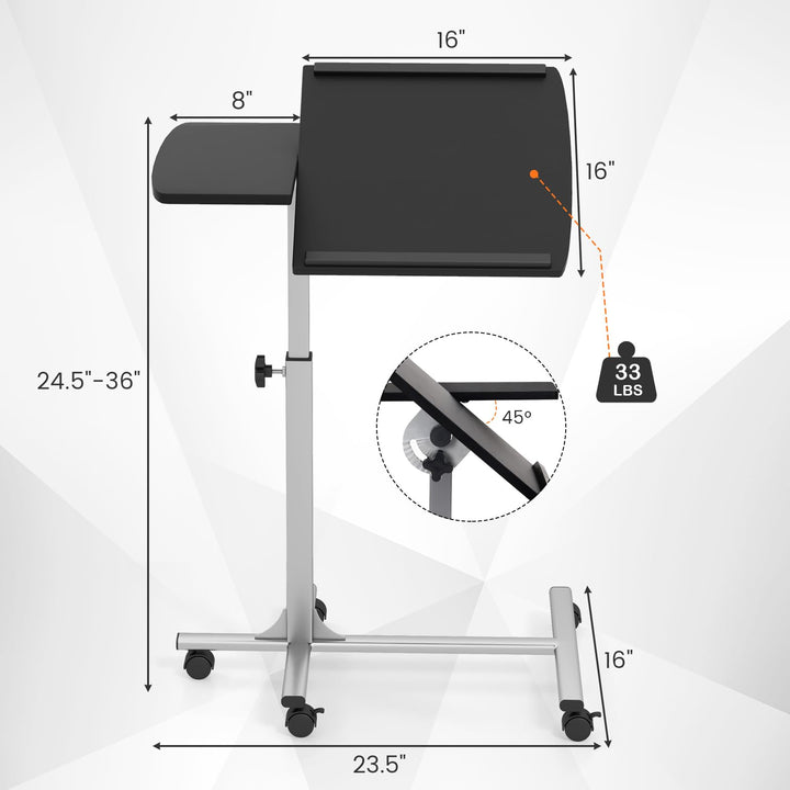Giantex Mobile Standing Desk
