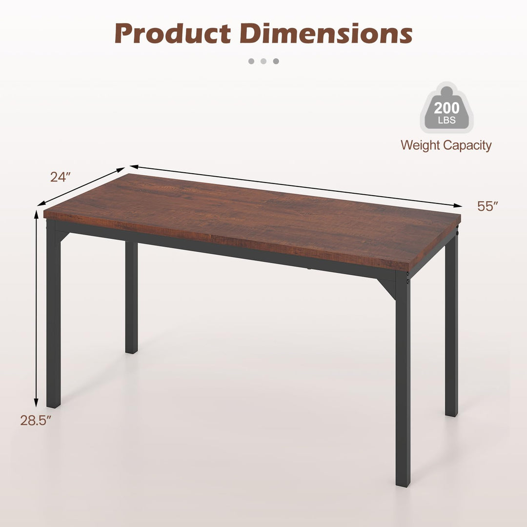 Giantex Conference Table Modern Seminar Table for Office Conference