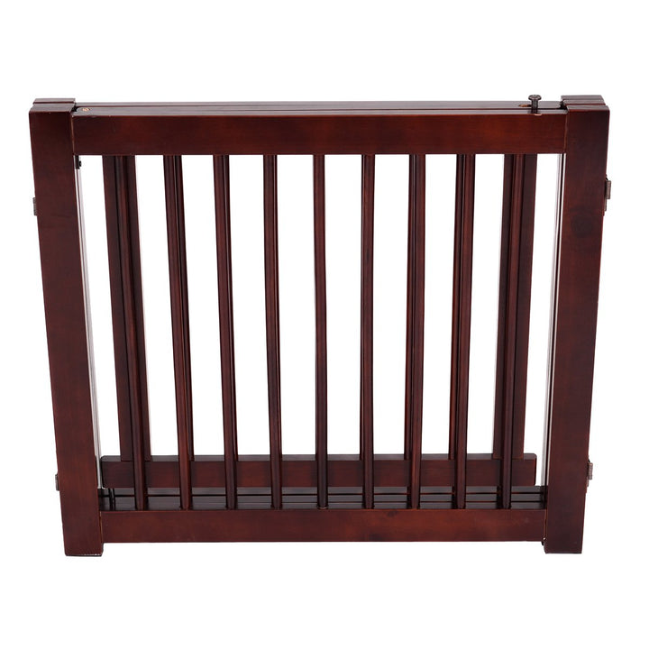 24 inch Configurable Dog Gate with Door