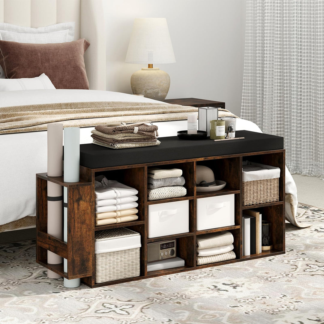 Giantex Shoe Storage Bench with Umbrella Stand