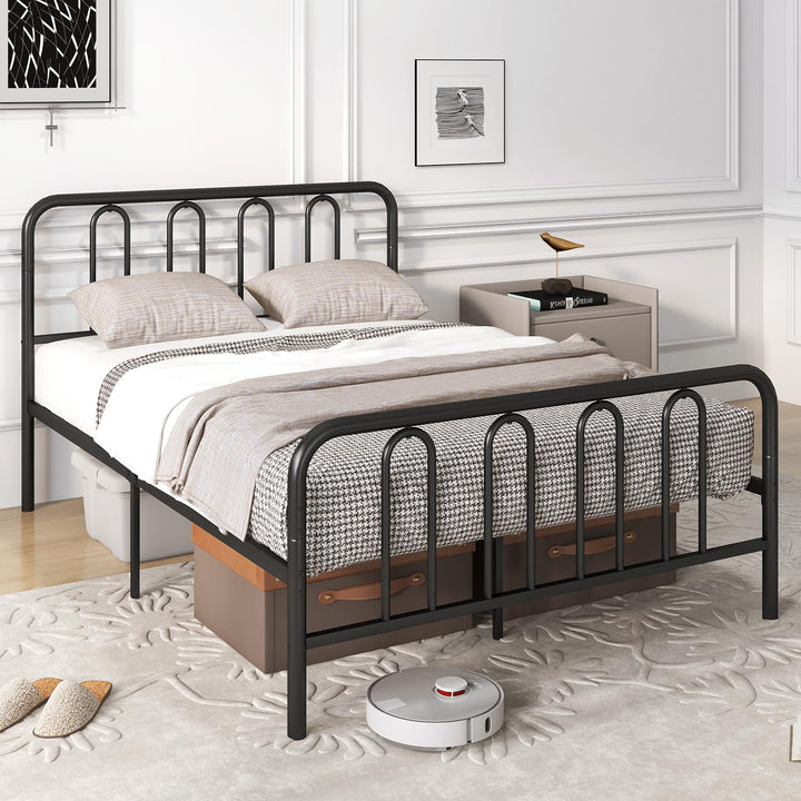 Giantex Full/Queen/King Size Bed Frame with Headboard