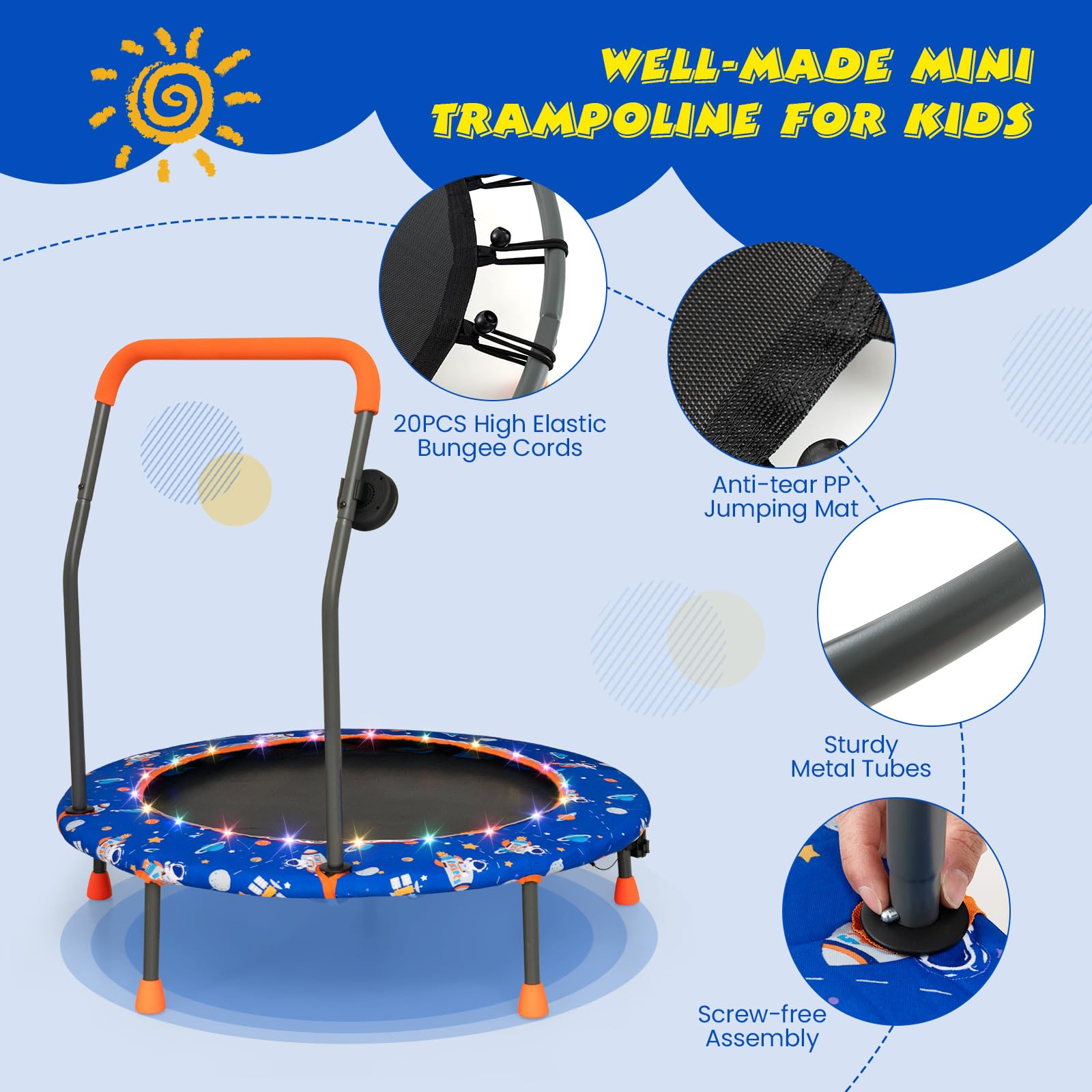 Giantex 36" Trampoline for Kids