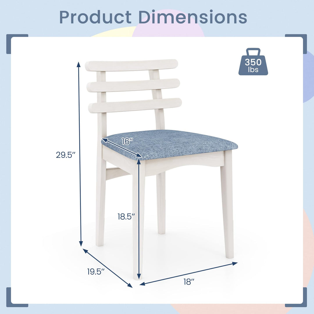 Giantex Wooden Dining Chairs Set