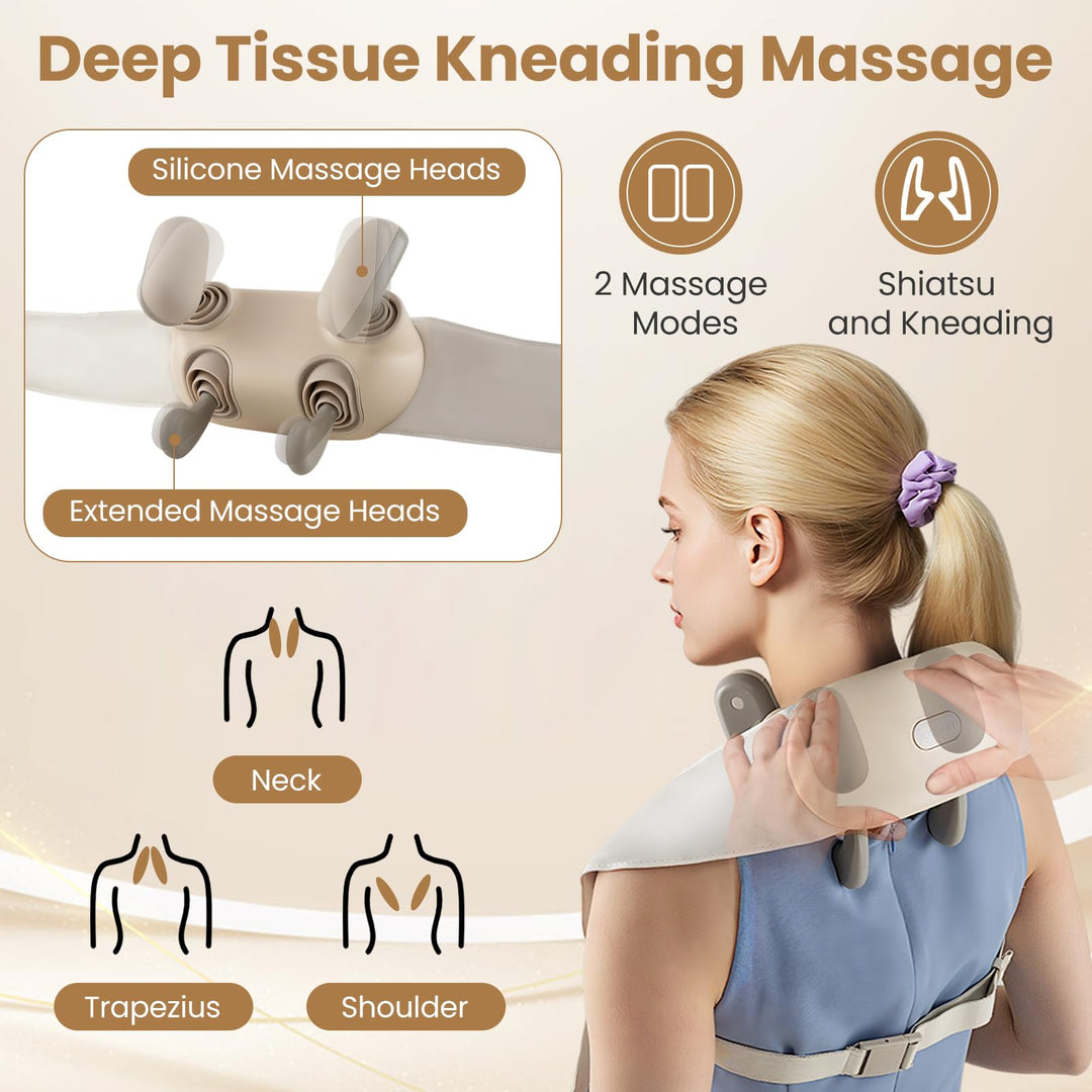 Giantex Back Massager for Pain Relief for Back Shoulder Leg