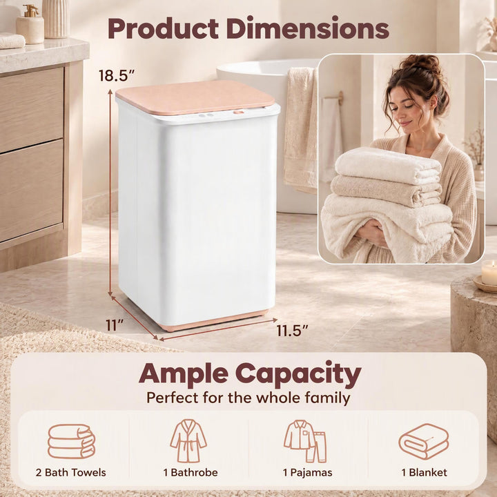 GIANTEX 20L Large Towel Warmer Towel Heater for Bathroom