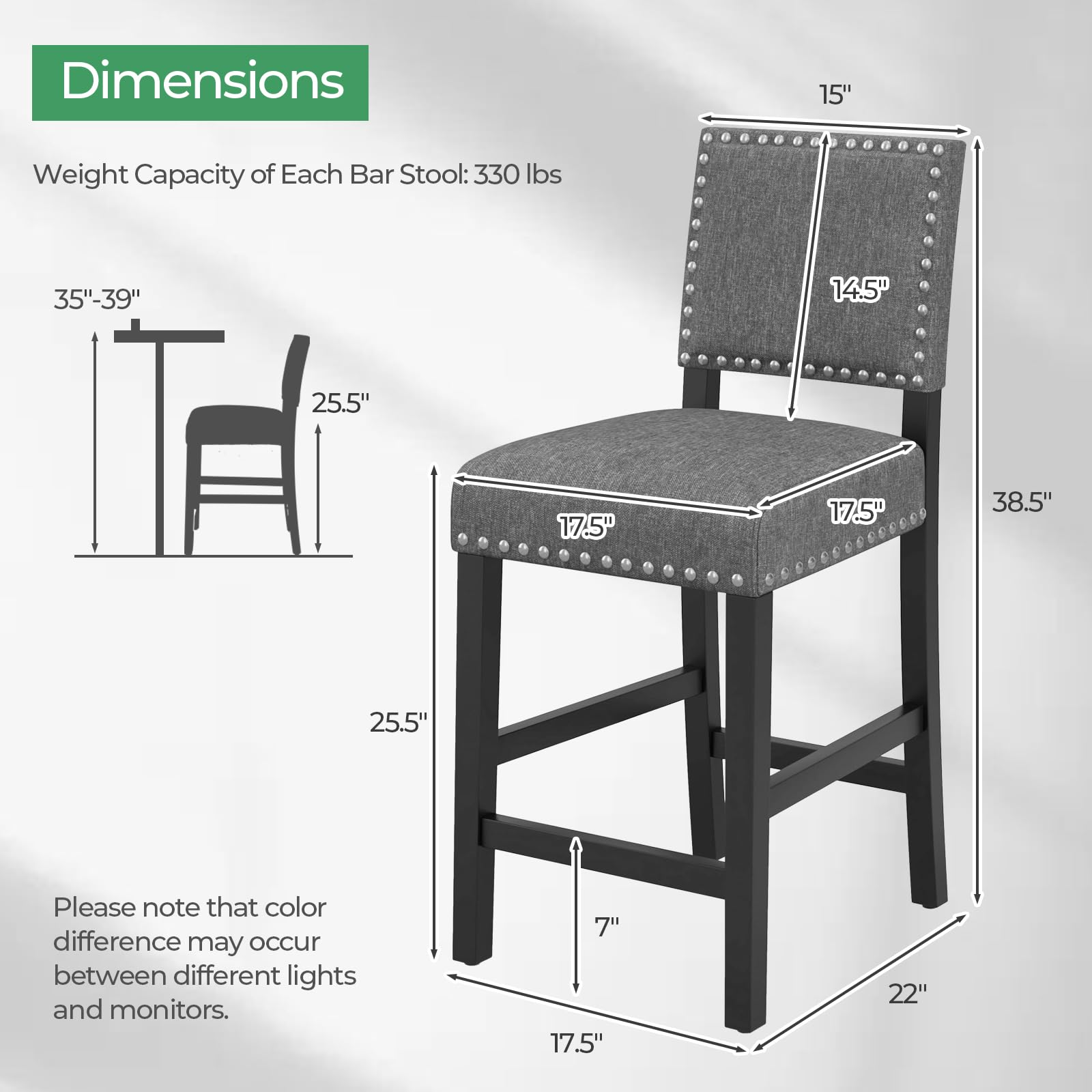 Giantex Bar Stools Set