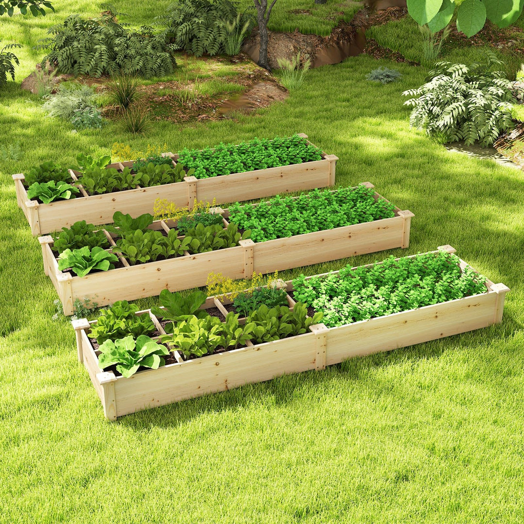 Giantex Wooden Raised Garden Bed