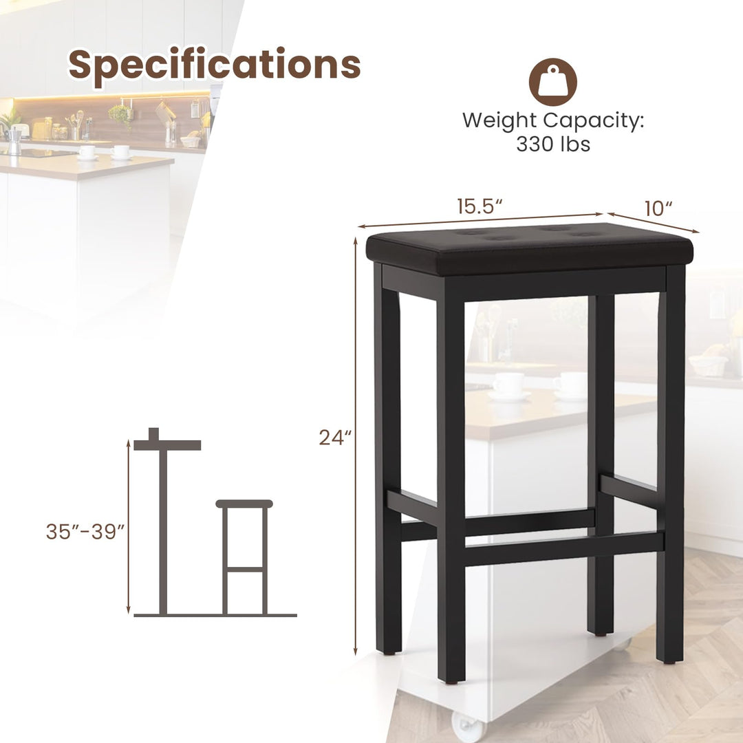 Giantex 24" Bar Stools Set