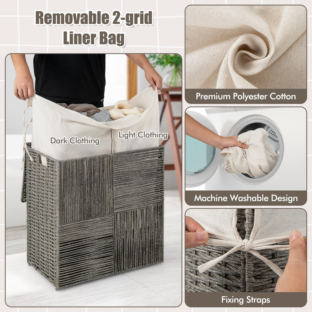 Giantex Laundry Hamper with Lid