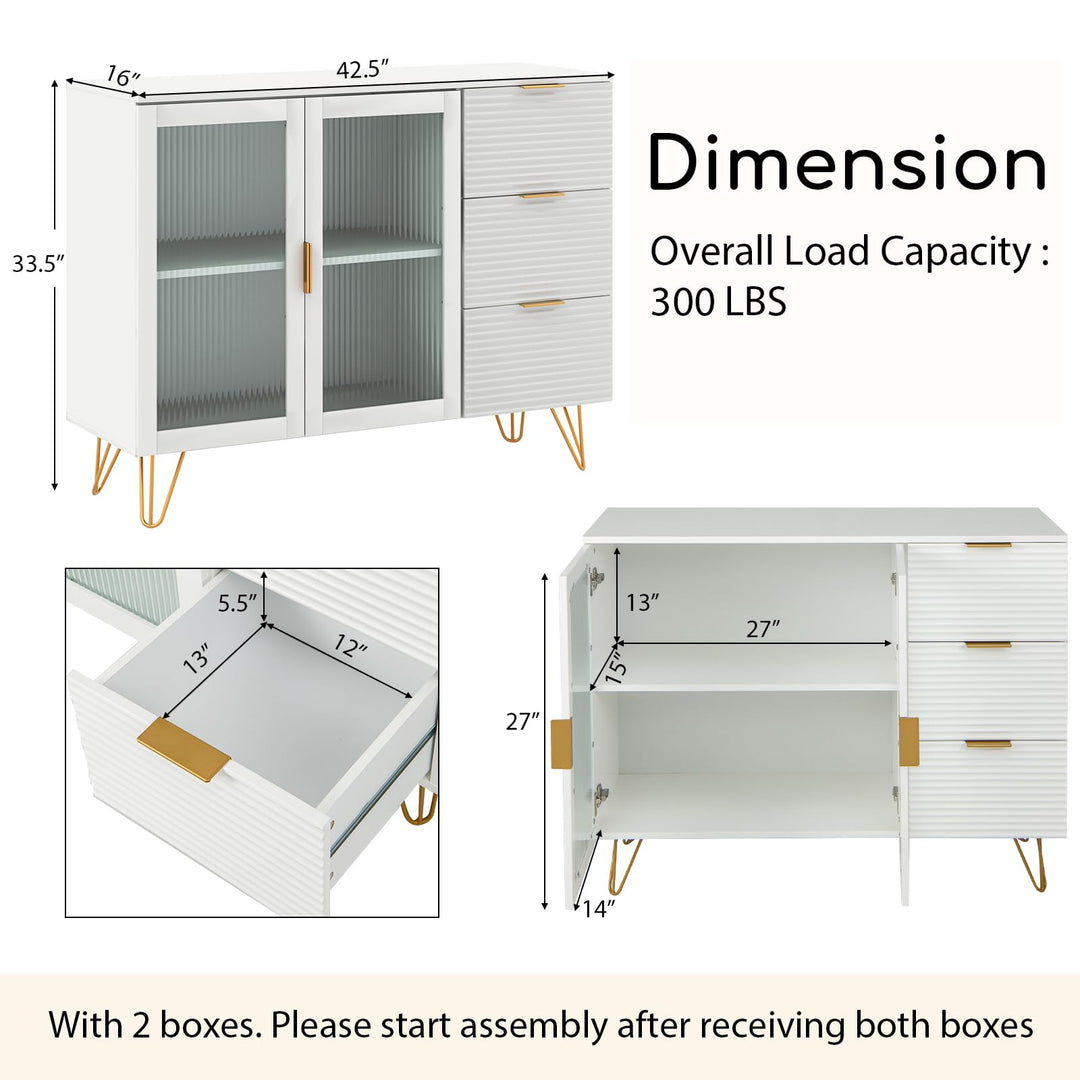 Giantex Buffet Cabinet with Storage