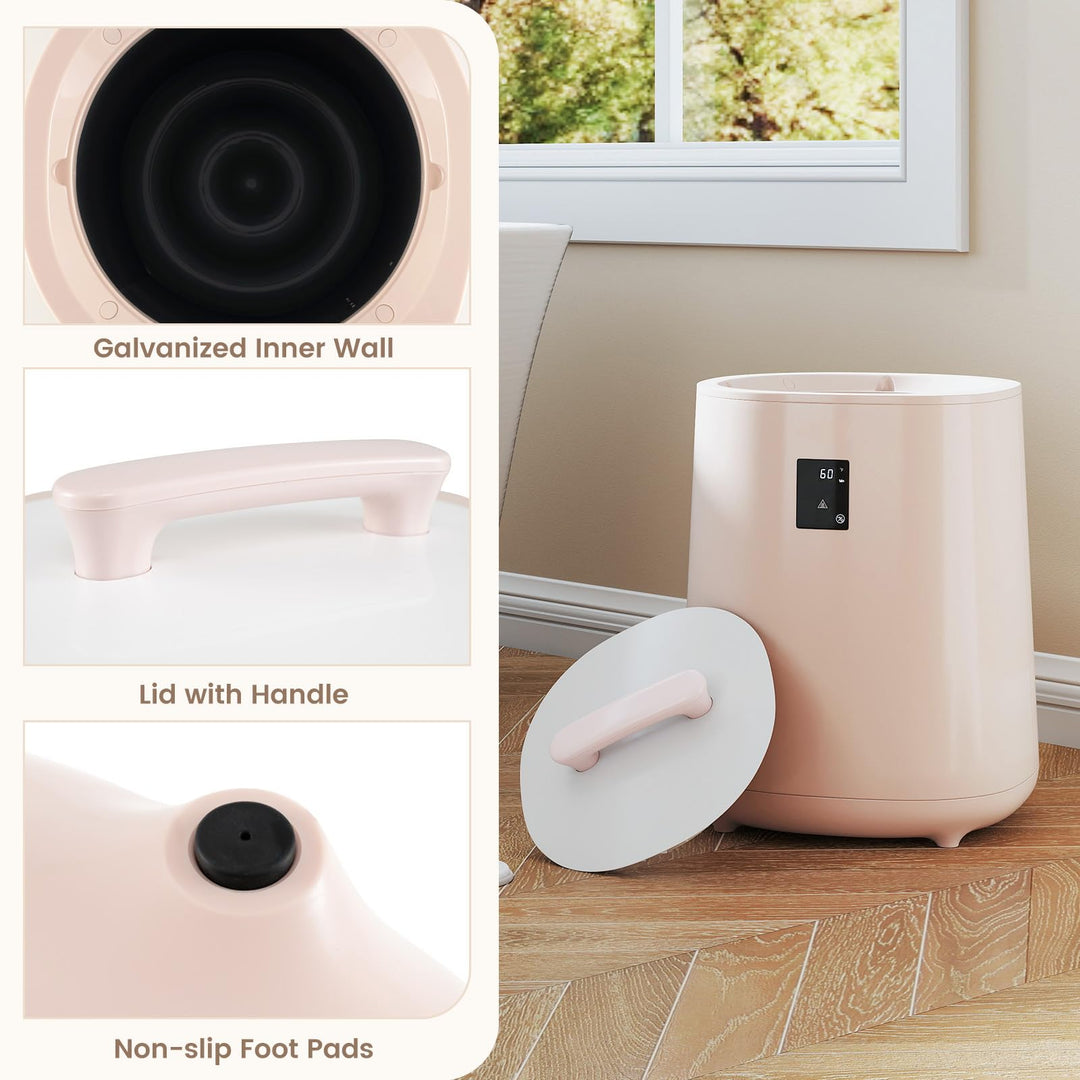 Giantex Towel Warmer 18L Large Towel Heater with LED Display & Auto Shut Off