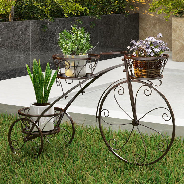 Giantex Metal Bicycle Planter