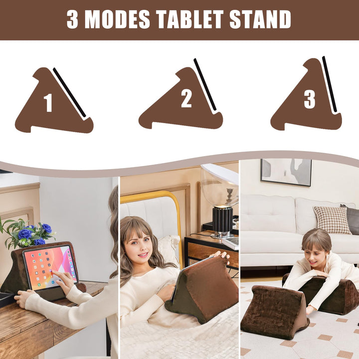 Giantex Bed Wedge Pillow for Sleeping, 7.5 Inch Triangle Pillow Wedge for Neck Back Leg Support