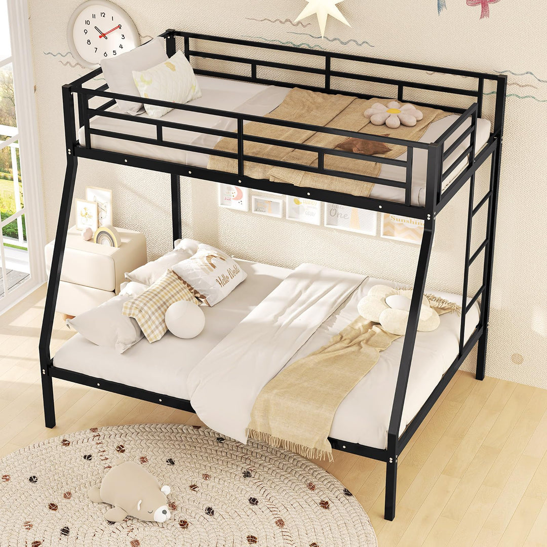 Giantex Metal Bunk Beds Twin Over Full Size
