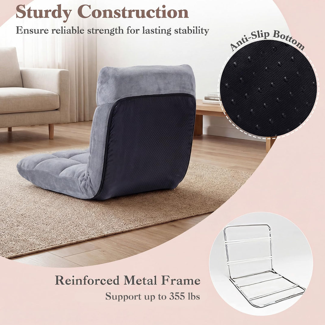 Giantex Floor Chair with 14-Position Adjustable