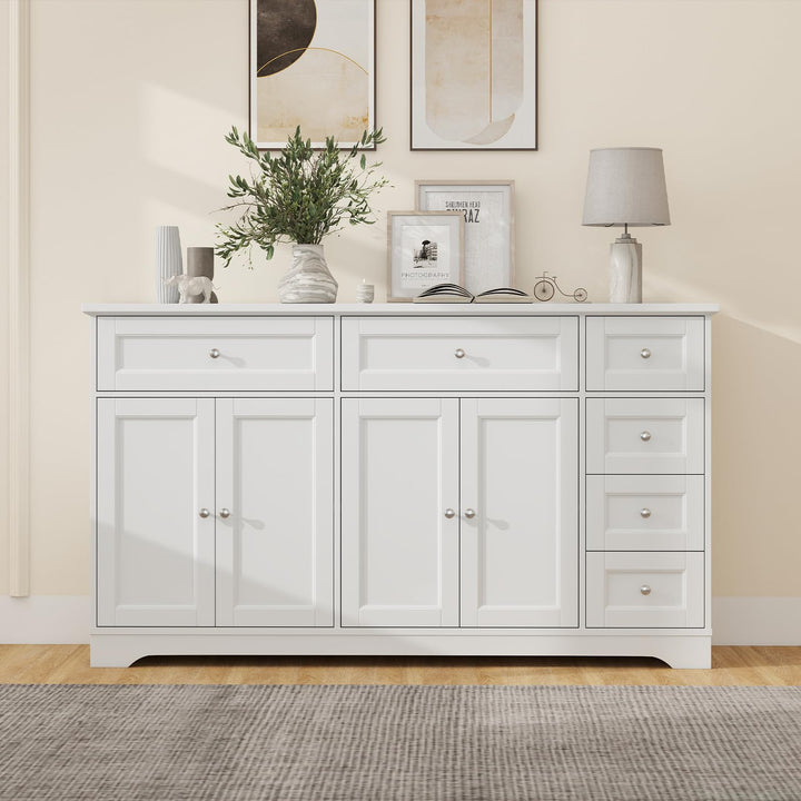 Giantex Large Buffet Cabinet with Storage, 59” Kitchen Cabinet