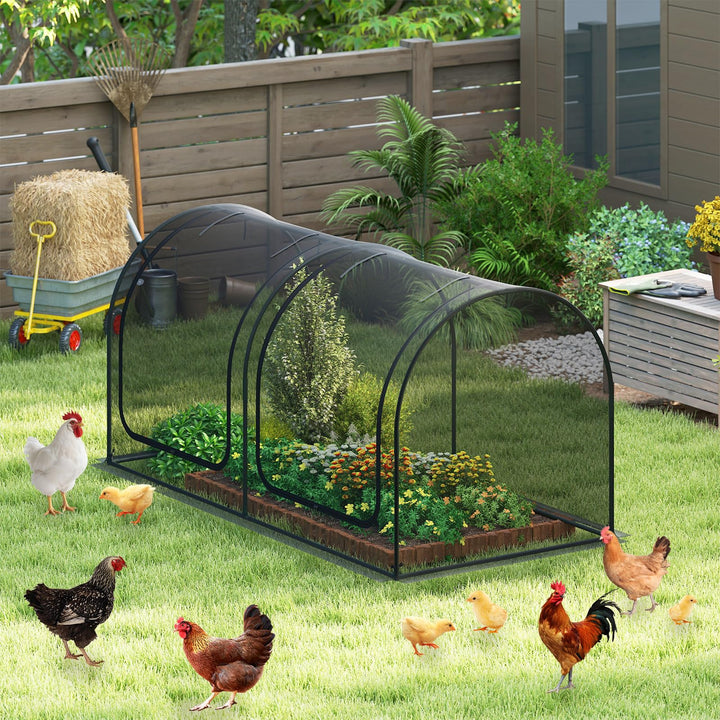 Giantex 98” x 48” x 48” Tunnel Crop Cage