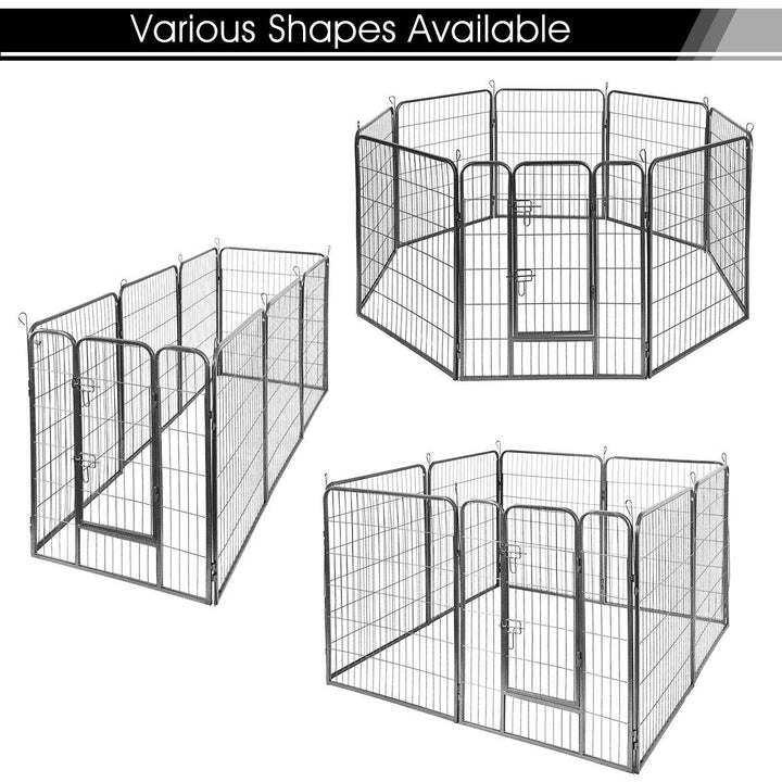 Giantex 48 inch Dog Playpen with Door (16 pannels)