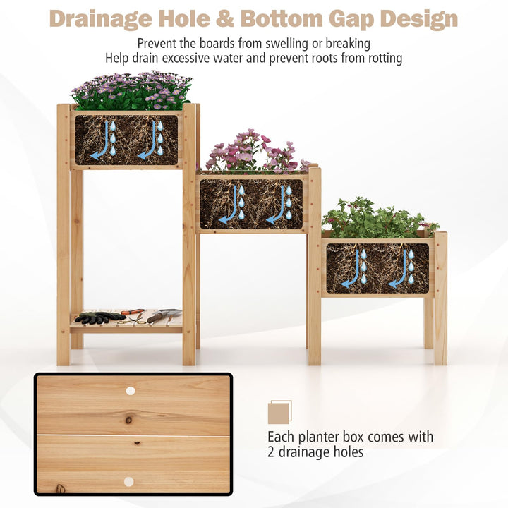 Giantex Raised Garden Bed Set of 3
